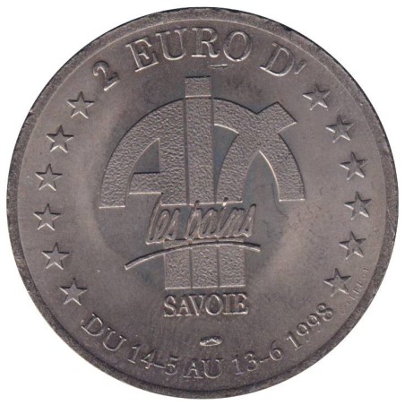 AIX LES BAINS - 2 euro des villes - 1998 - Etat : SUP AIX LES BAINS - 2 euro des villes - 1998 - Etat : SUP