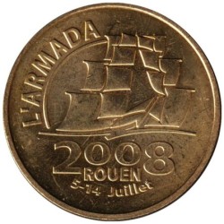 76-0791 - Rouen - L'Armada 2008 - Le logo - 2008