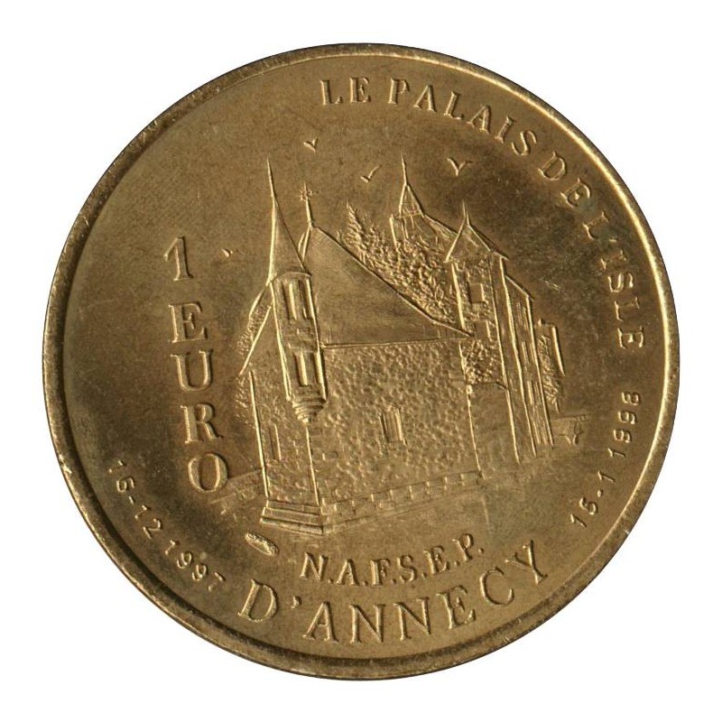 ANNECY - 1 euro des villes - 1997 - Etat : SUP ANNECY - 1 euro des villes - 1997 - Etat : SUP