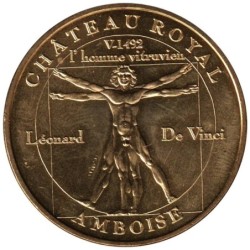 37-0118 - Château d'Amboise - L'homme vitruvien - 2010