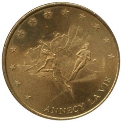 ANNECY - 1 euro des villes - 1997 - Etat : SUP