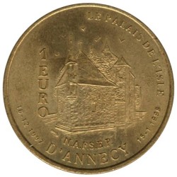 ANNECY - 1 euro des villes - 1997 - Etat : SUP