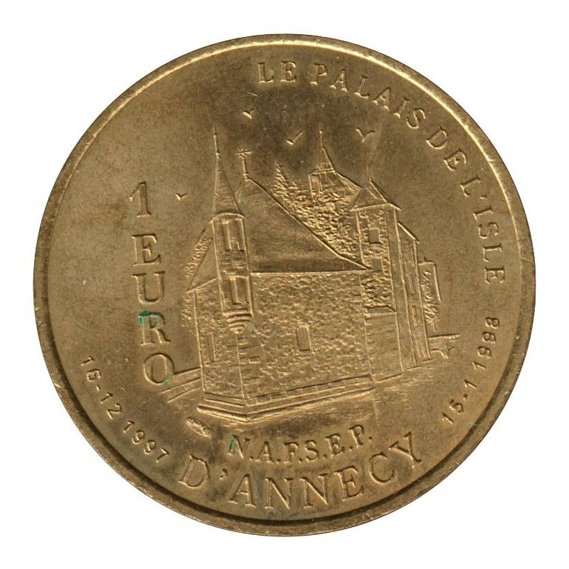 ANNECY - 1 euro des villes - 1997 - Etat : TTB ANNECY - 1 euro des villes - 1997 - Etat : TTB