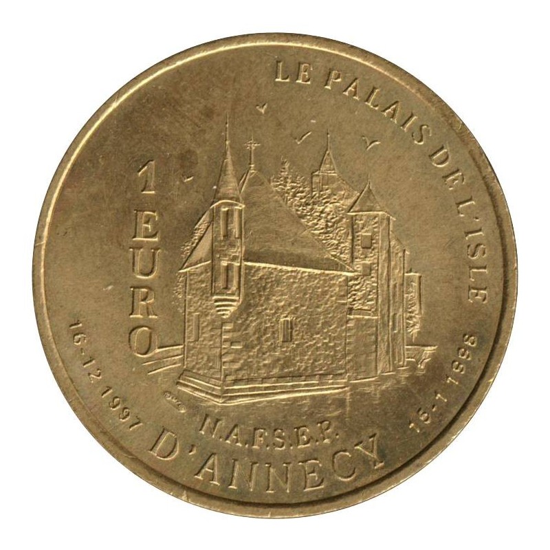 ANNECY - 1 euro des villes - 1997 - Etat : SUP ANNECY - 1 euro des villes - 1997 - Etat : SUP