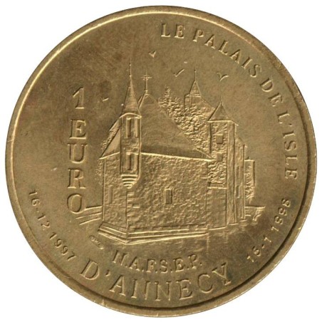 ANNECY - 1 euro des villes - 1997 - Etat : SUP ANNECY - 1 euro des villes - 1997 - Etat : SUP
