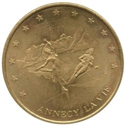 ANNECY - 1 euro des villes - 1997 - Etat : SUP
