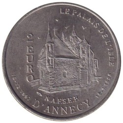 ANNECY - 2 euro des villes - 1997 - Etat : SUP