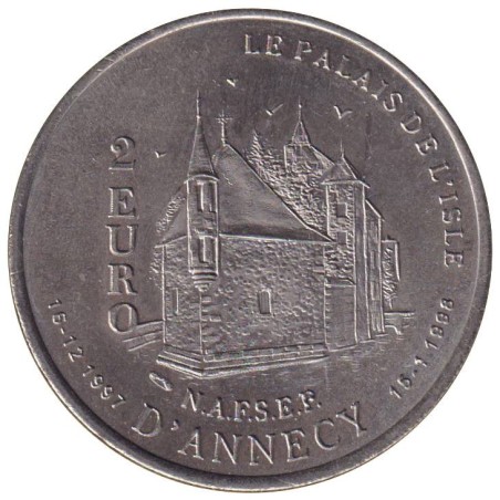 ANNECY - 2 euro des villes - 1997 - Etat : SUP ANNECY - 2 euro des villes - 1997 - Etat : SUP
