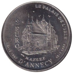 ANNECY - 2 euro des villes - 1997 - Etat : SPL