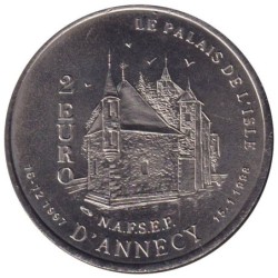 ANNECY - 2 euro des villes - 1997 - Etat : SUP