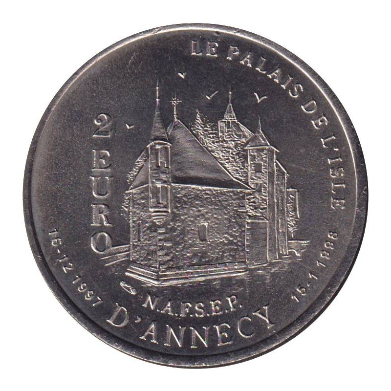 ANNECY - 2 euro des villes - 1997 - Etat : SUP