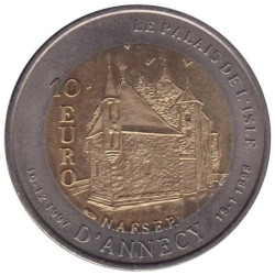 ANNECY - 10 euro des villes - 1997 - Etat : TTB