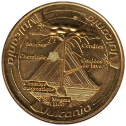 63-2136 - Vulcania - Logo et volcan en coupe - 2015