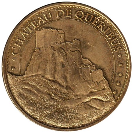 11-2132 - Château de Quéribus et son rocher - 2015 11-2132 - Château de Quéribus et son rocher - 2015