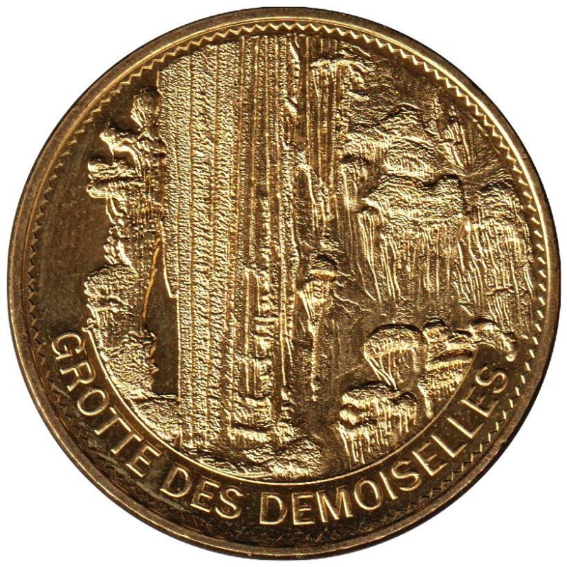 34-2089 - Grotte - La Vierge à l'enfant et les concrétions - 2015 34-2089 - Grotte - La Vierge à l'enfant et les concrétions - 2015