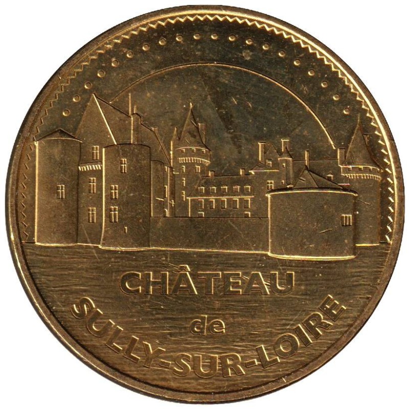 45-2075 - Château de Sully-sur-Loire - Vue d'ensemble - 2015