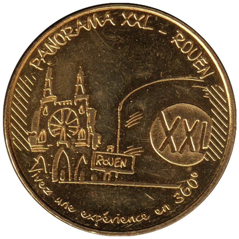 76-2109 - Rouen Panorama XXL Vivez une expérience en 360° -  2015