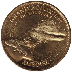 37-2058 - Grand Aquarium Touraine - bébé caïman à lunettes - 2015