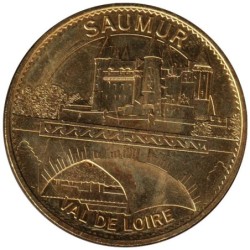 49-2095 - Saumur - Val de Loire Le château et le pont Cessart - 2015