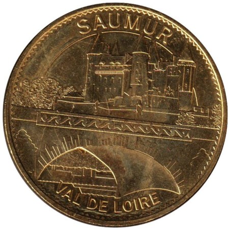 49-2095 - Saumur - Val de Loire Le château et le pont Cessart - 2015 49-2095 - Saumur - Val de Loire Le château et le pont Cessart - 2015