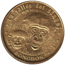 86-1186 - La Vallée des Singes - Les bonobos - 2011