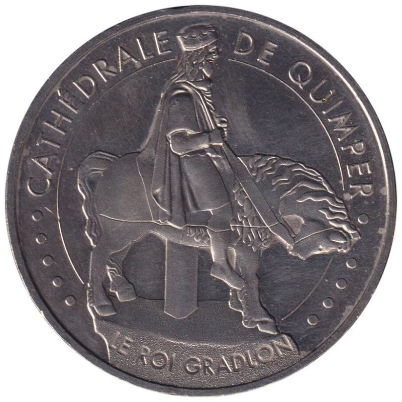 29-2114 - Cathédrale de Quimper - Le roi Gradlon - 2015 29-2114 - Cathédrale de Quimper - Le roi Gradlon - 2015