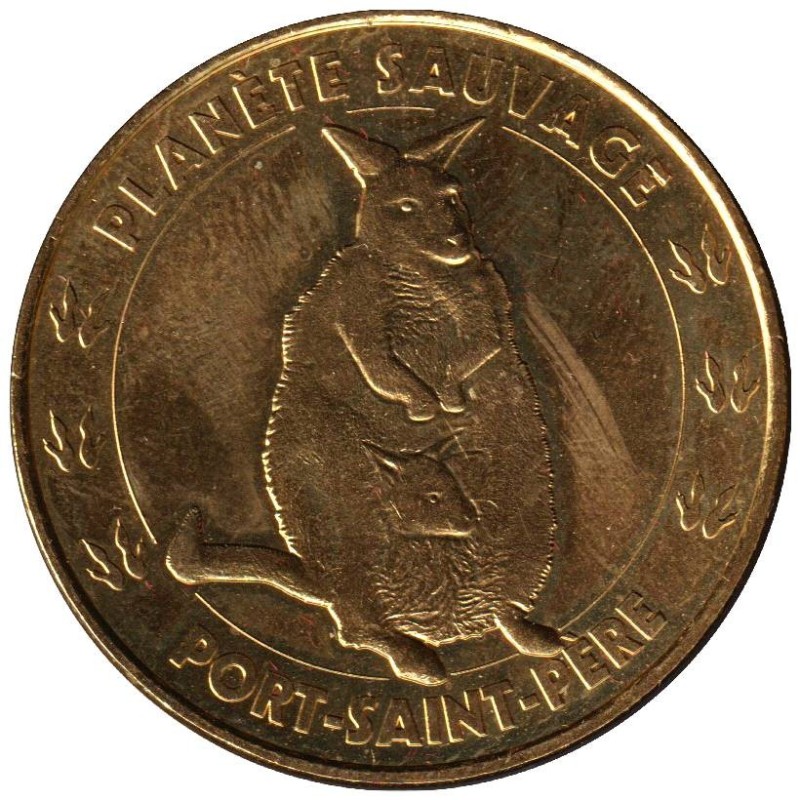 44-2363 - Planète Sauvage - Le kangourou et son petit - 2016 44-2363 - Planète Sauvage - Le kangourou et son petit - 2016