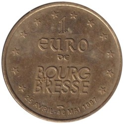 BOURG EN BRESSE - 1 euro des villes - 1997 - Etat : TTB