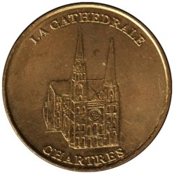 28-0087 - Cathédrale de Chartres - Face simple - 2014