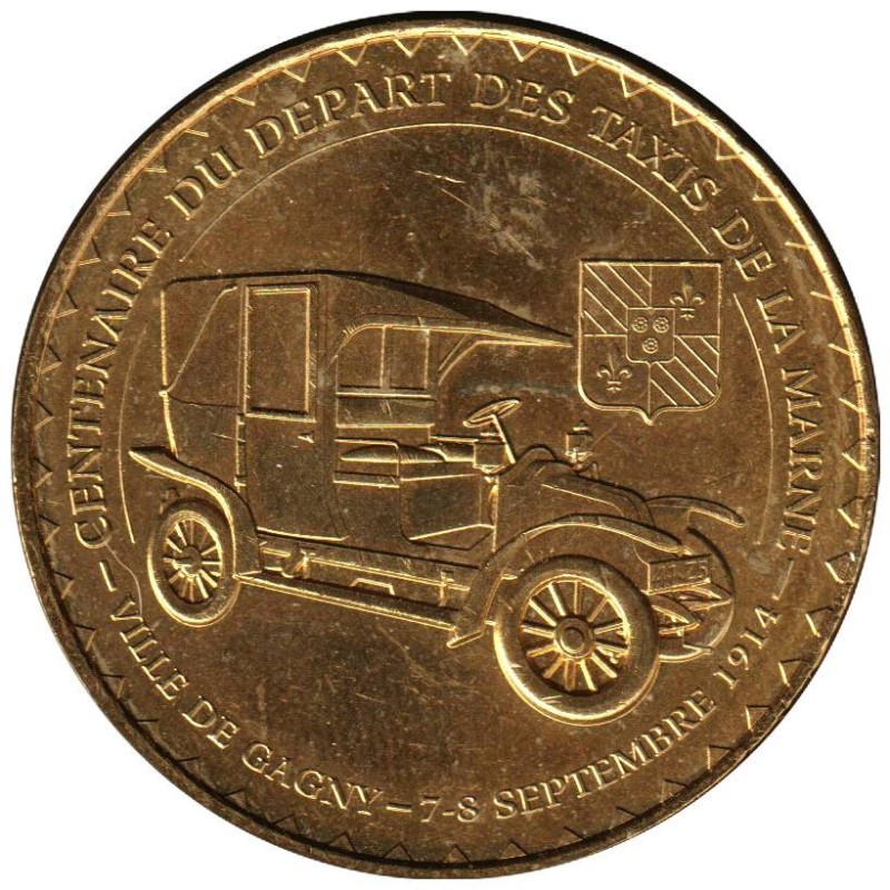 93-1908 - Centenaire du départ des Taxis de la Marne - 2014 93-1908 - Centenaire du départ des Taxis de la Marne - 2014
