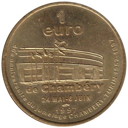 CHAMBERY - 1 euro des villes - 1997 - Etat : SUP CHAMBERY - 1 euro des villes - 1997 - Etat : SUP
