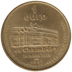 CHAMBERY - 1 euro des villes - 1997 - Etat : SUP