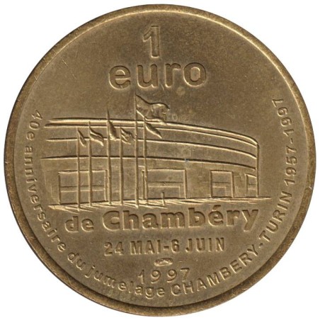 CHAMBERY - 1 euro des villes - 1997 - Etat : SUP CHAMBERY - 1 euro des villes - 1997 - Etat : SUP