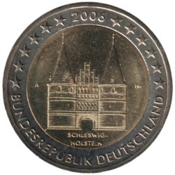ALLEMAGNE - 2 euros commémorative - Schleswig-Holstein - 2006 A