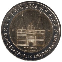 ALLEMAGNE - 2 euros commémorative - Schleswig-Holstein - 2006 G