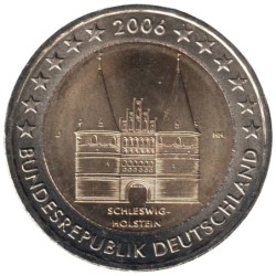 ALLEMAGNE - 2 euros commémorative - Schleswig-Holstein - 2006 J
