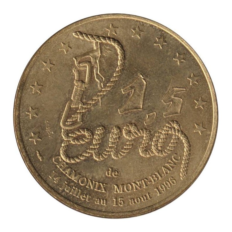 CHAMONIX - 1,5 euro des villes - 1996 - Etat : SUP CHAMONIX - 1,5 euro des villes - 1996 - Etat : SUP