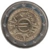 ALLEMAGNE - 2 euros commémorative - 10 ans de l'euro - 2012 G