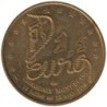 CHAMONIX - 1,5 euro des villes - 1996 - Etat : TTB