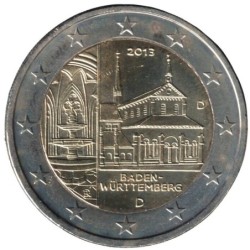 ALLEMAGNE - 2 euros commémorative - Bade-Wurtemberg - 2013 D