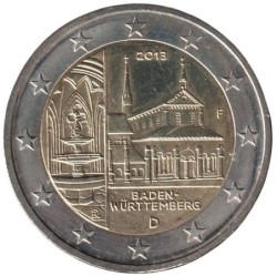 ALLEMAGNE - 2 euros commémorative - Bade-Wurtemberg - 2013 F