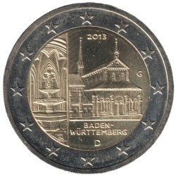 ALLEMAGNE - 2 euros commémorative - Bade-Wurtemberg - 2013 G