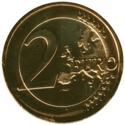 ALLEMAGNE - 2 euros commémorative plaquée or - Traité de l'Elysée - 2013 J