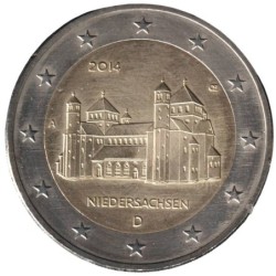 ALLEMAGNE - 2 euros commémorative - Basse-Saxe - 2014 A