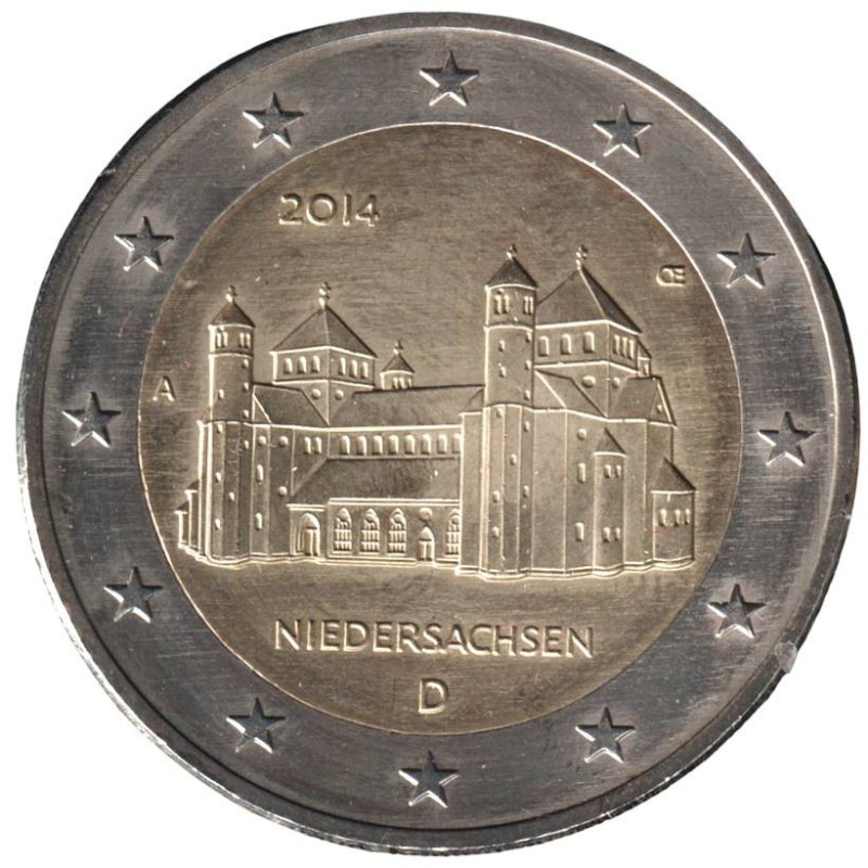 ALLEMAGNE - 2 euros commémorative - Basse-Saxe - 2014 A ALLEMAGNE - 2 euros commémorative - Basse-Saxe - 2014 A
