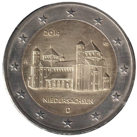 ALLEMAGNE - 2 euros commémorative - Basse-Saxe - 2014 A ALLEMAGNE - 2 euros commémorative - Basse-Saxe - 2014 A
