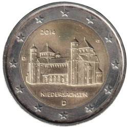 ALLEMAGNE - 2 euros commémorative - Basse-Saxe - 2014 D