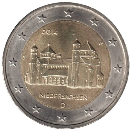 ALLEMAGNE - 2 euros commémorative - Basse-Saxe - 2014 J ALLEMAGNE - 2 euros commémorative - Basse-Saxe - 2014 J