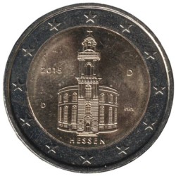 ALLEMAGNE - 2 euros commémorative - Hessen - 2015 D