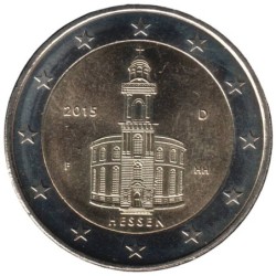 ALLEMAGNE - 2 euros commémorative - Hessen - 2015 F